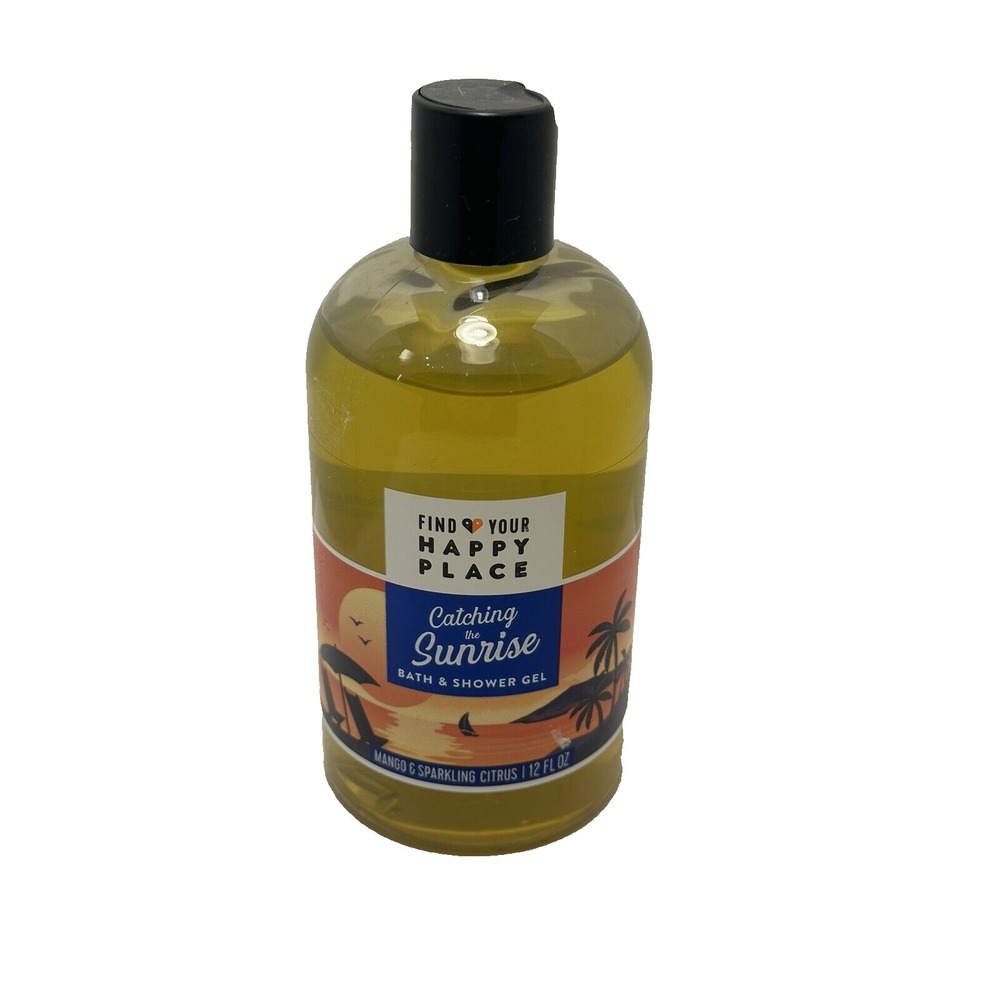find your happy place BATH SHOWER GEL mango‎ sparkling citrus 12 FL OZ